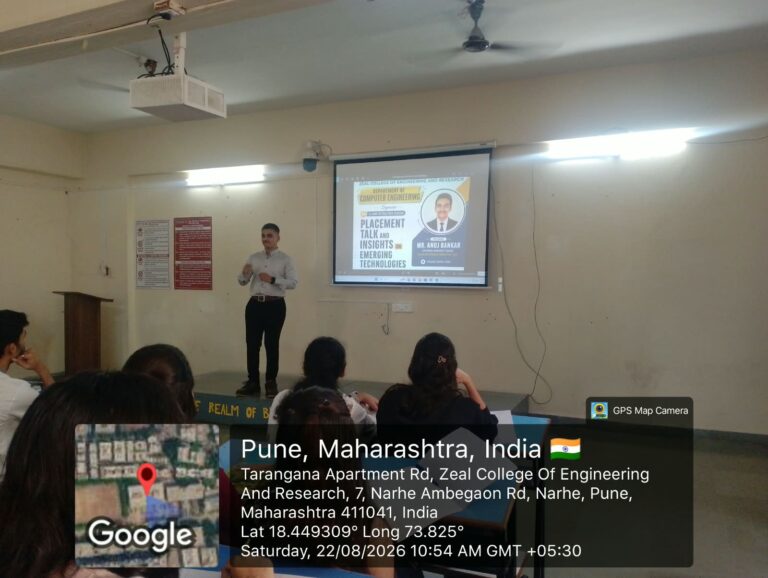 Alumni Interaction Session on Placement Talk and Insights on Emerging Technology