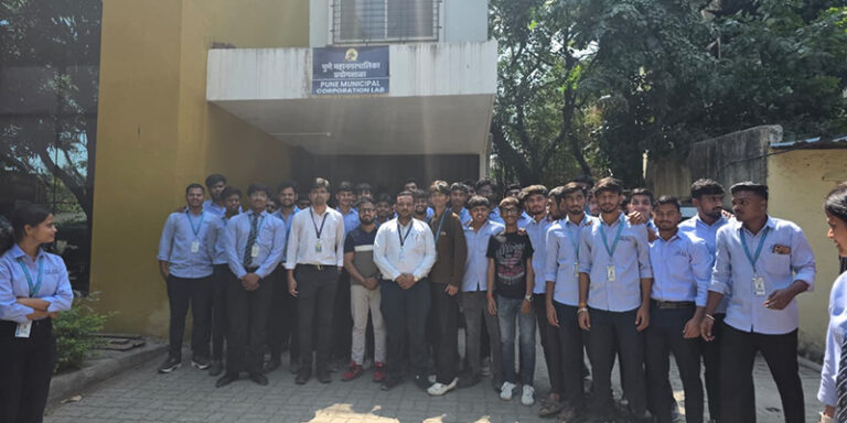 Industrial visit to the Hot Mix Plant at Yerwada, Pune